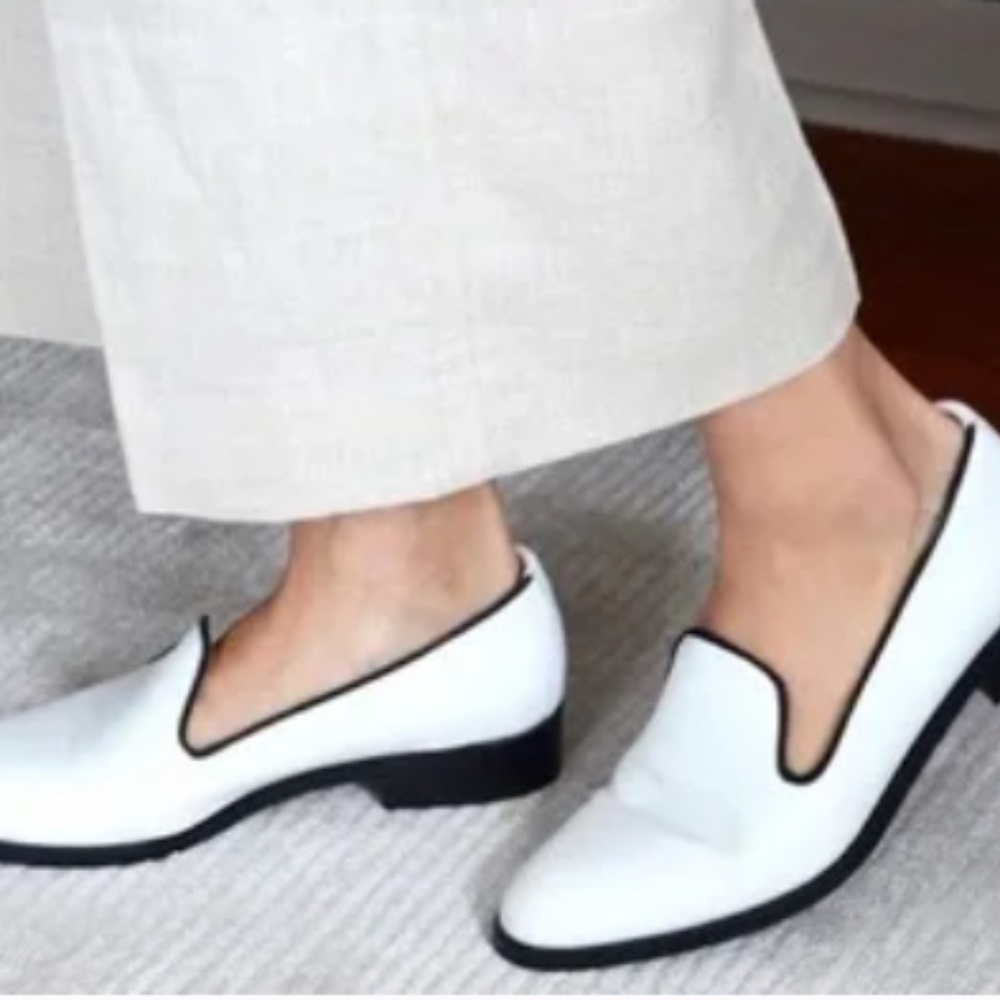 EVERLANE white leather shoes size 7